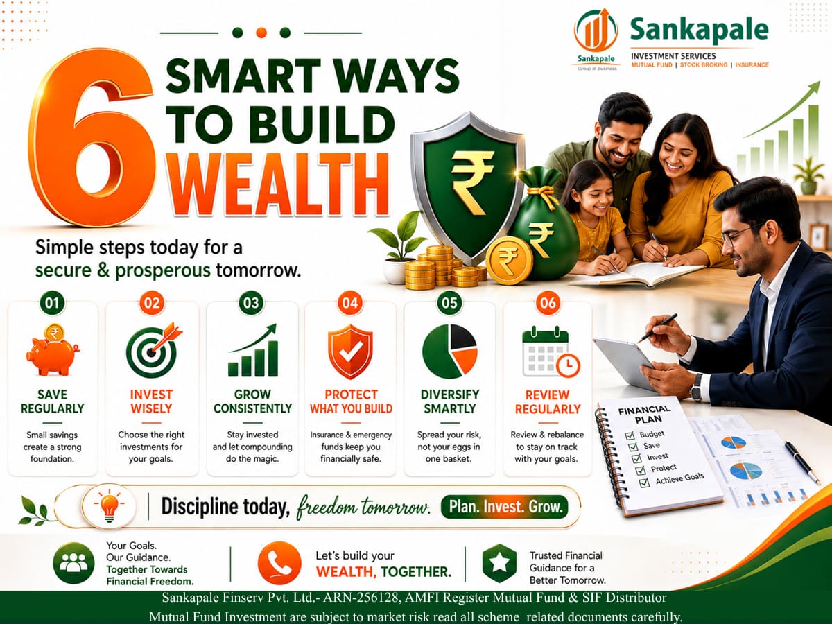 6 Smart Ways to Build Wealth: Simple Steps for a Secure Financial Future