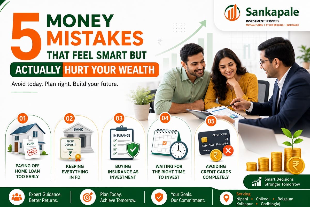 5 Money Mistakes That Feel Smart But Actually Hurt Your Wealth